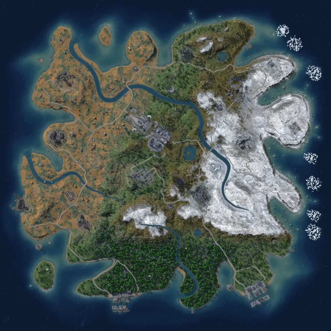 Rust Map: Custom Map