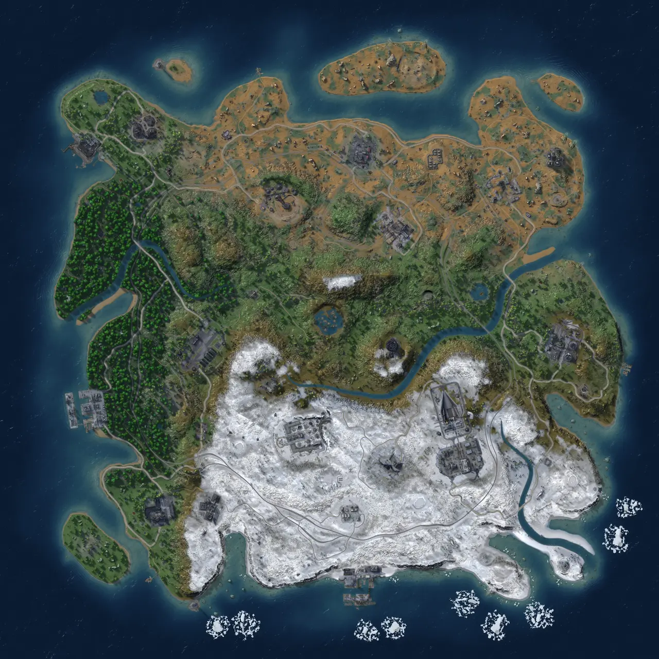 Rust Map: Custom Map