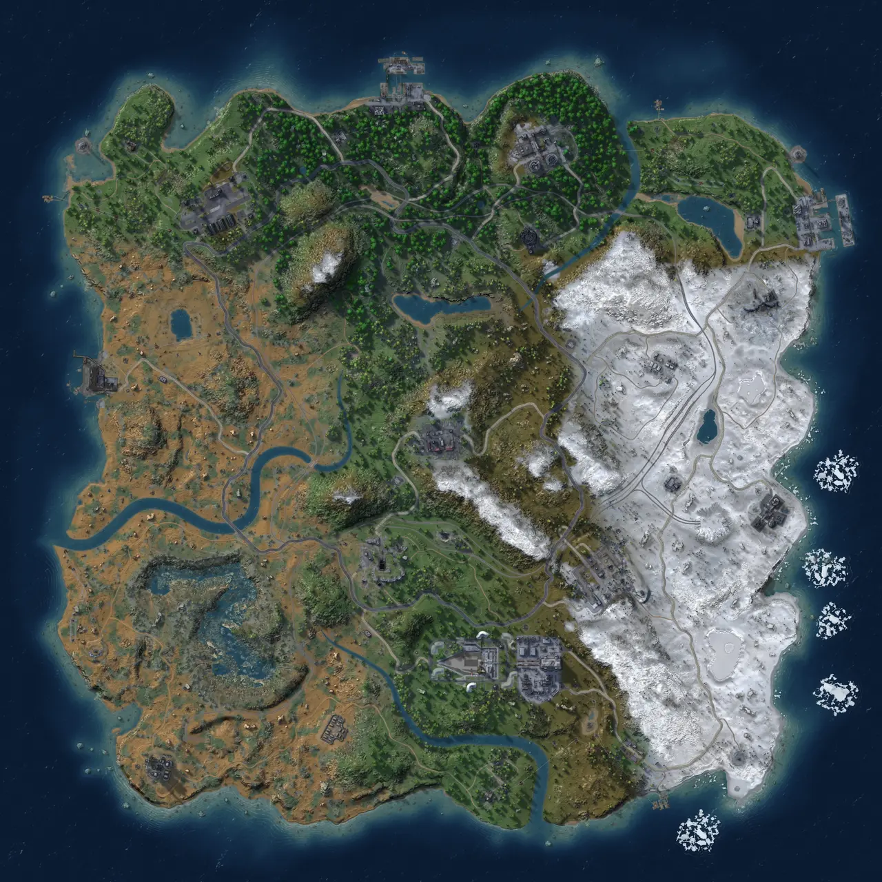 Rust Map: Custom Map
