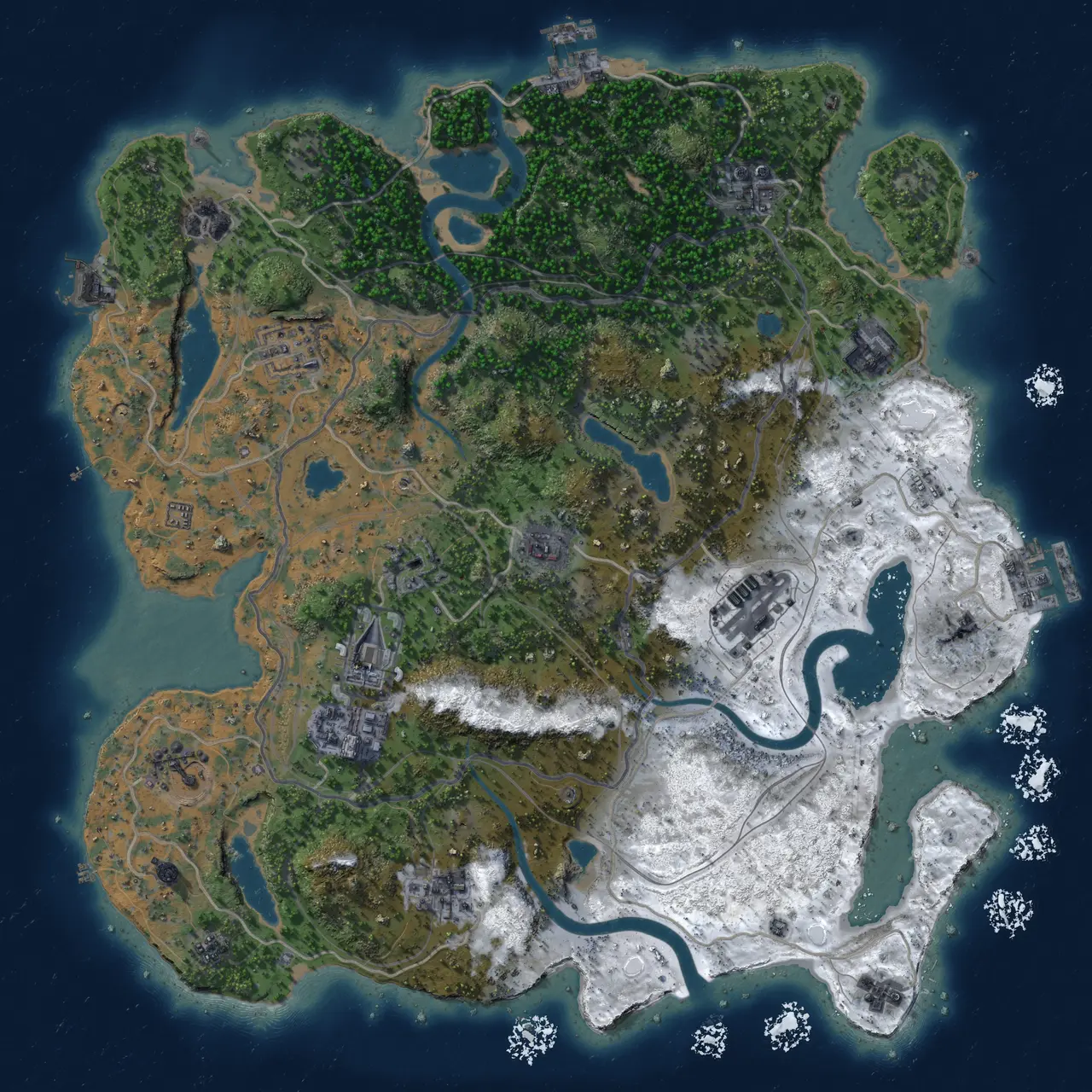 Rust Map: Custom Map