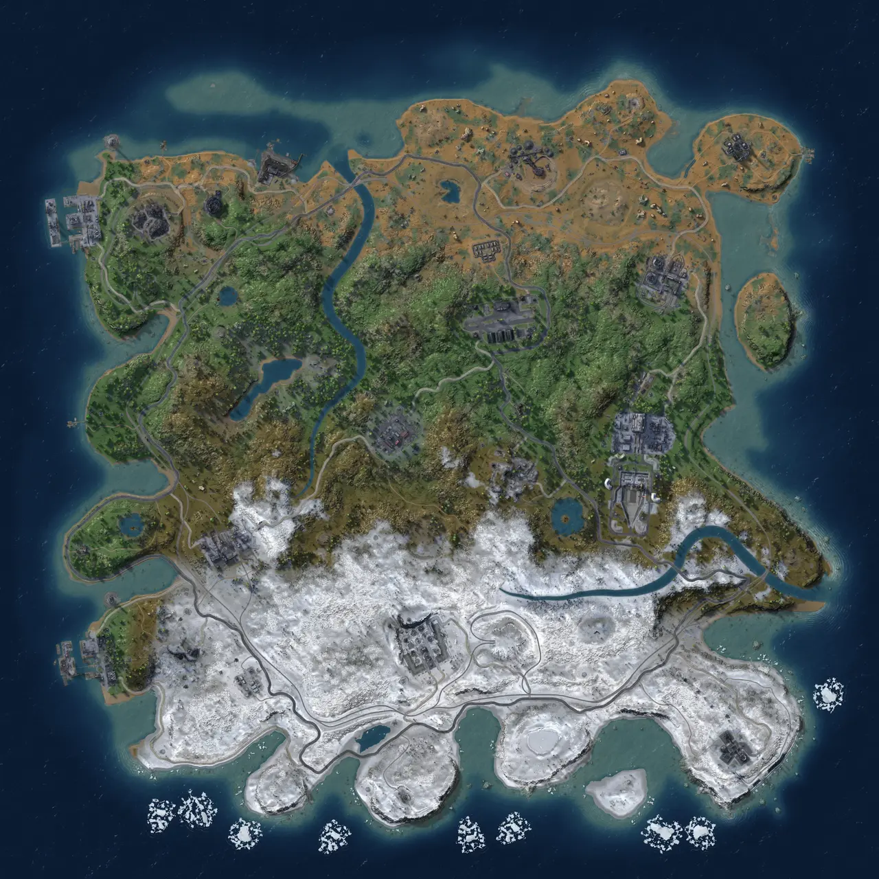 Rust Map: Custom Map