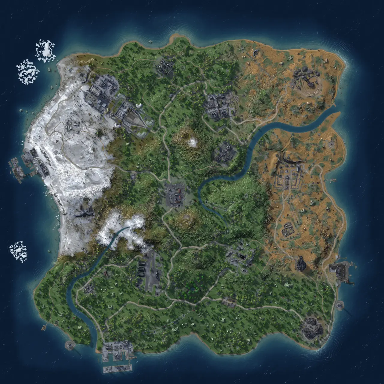 Rust Map: Custom Map