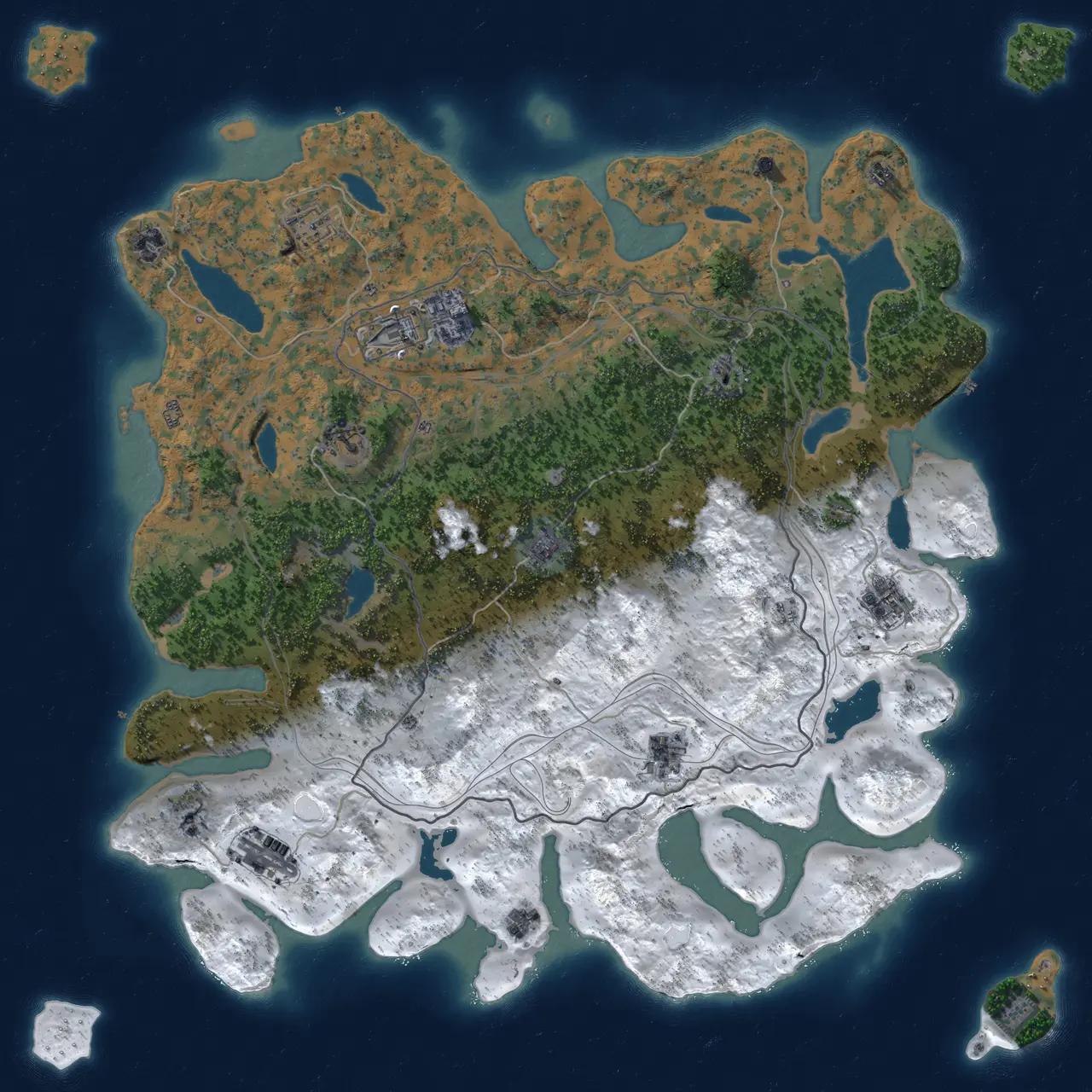 Rust Map: Custom Map