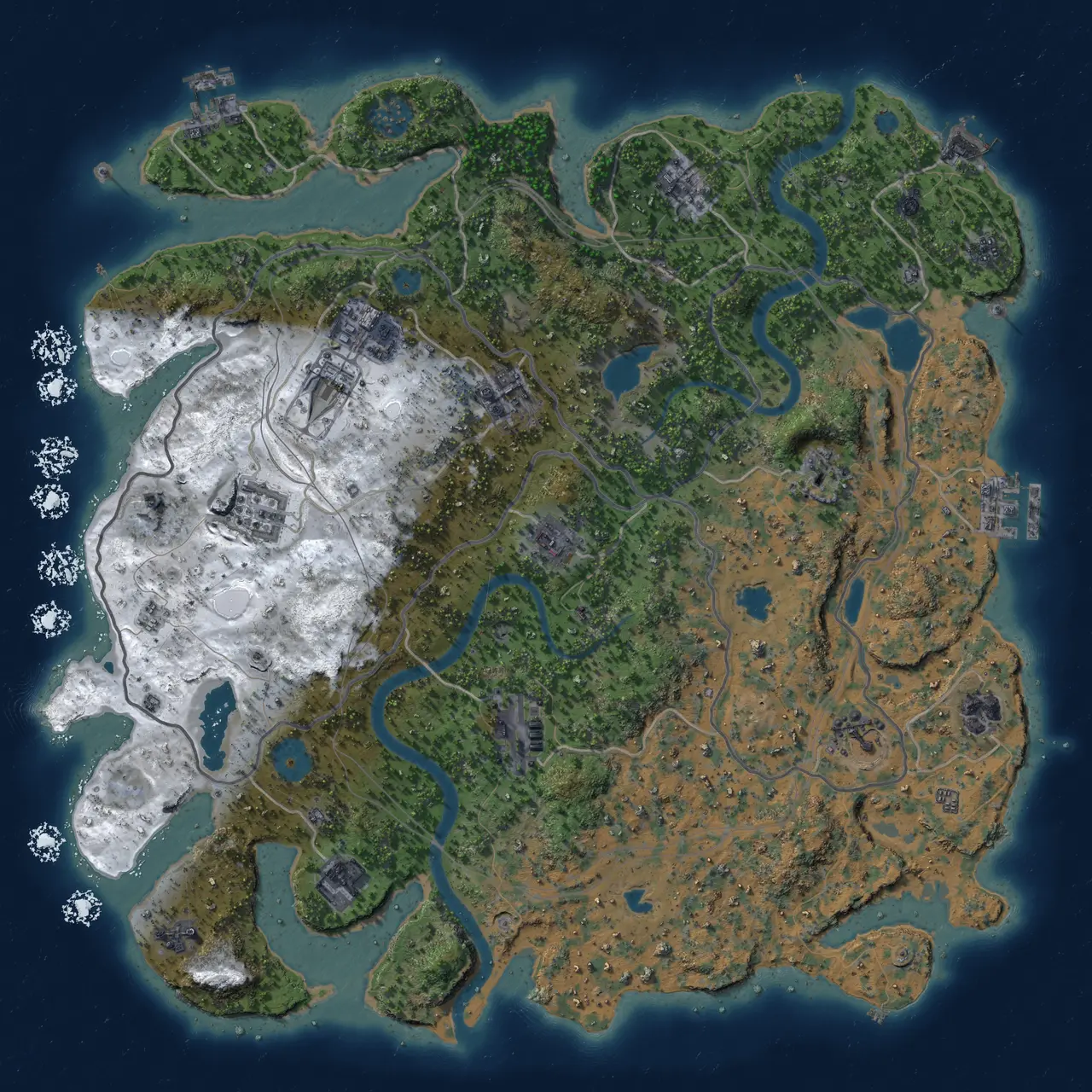 Rust Map: Custom Map