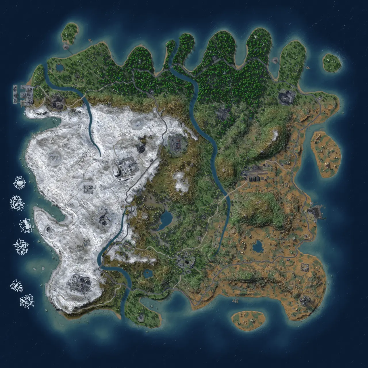 Rust Map: Custom Map