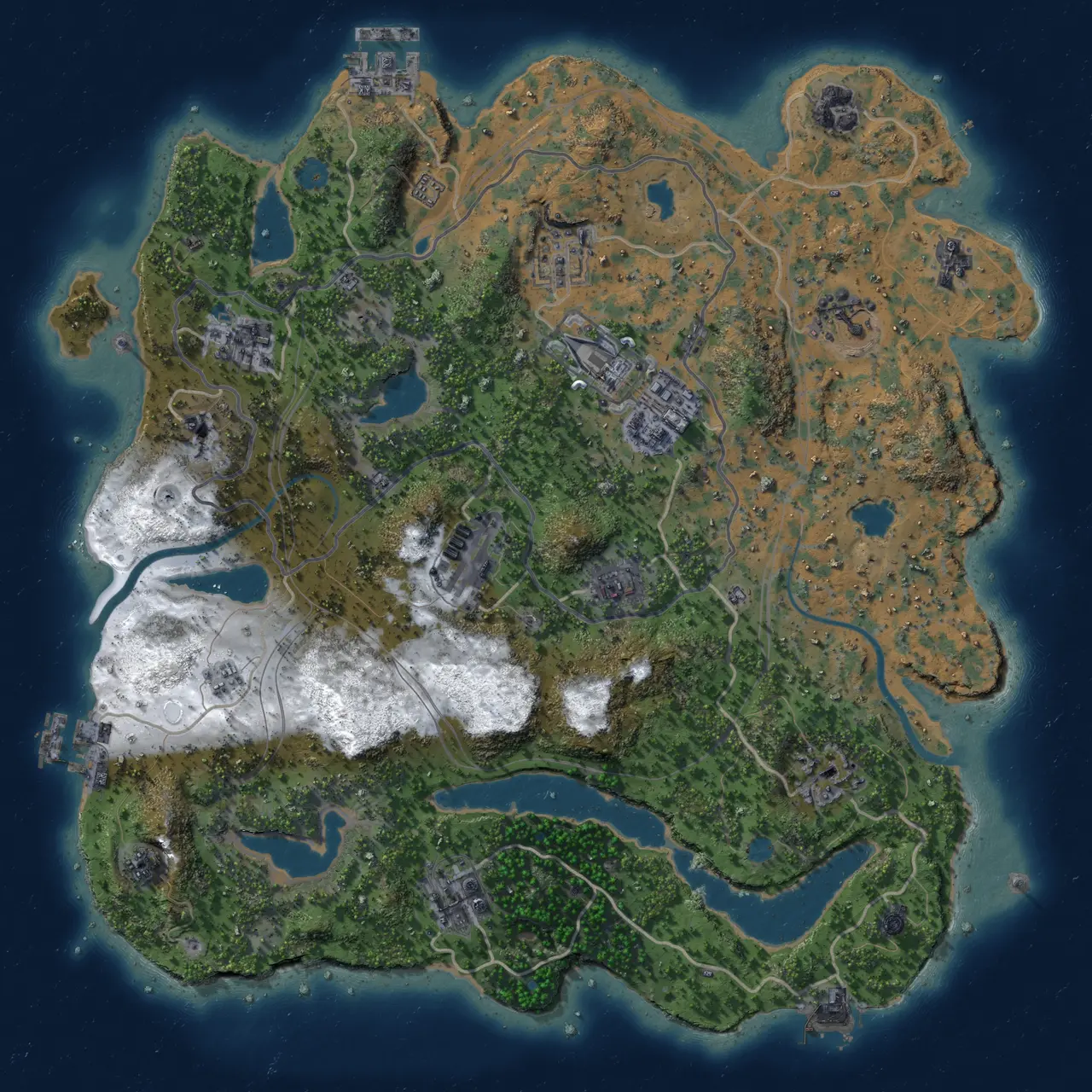 Rust Map: Custom Map