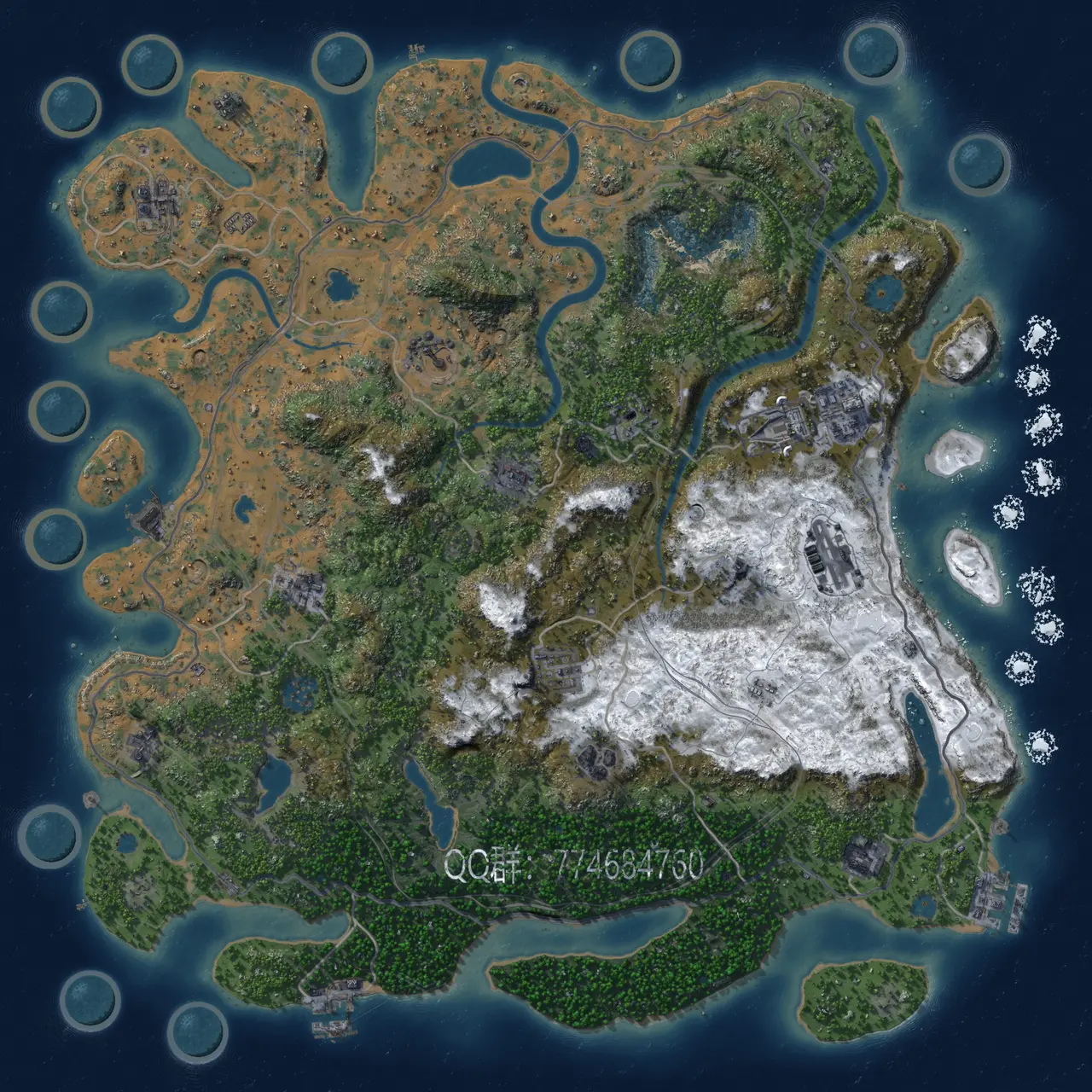 Rust Map: Custom Map
