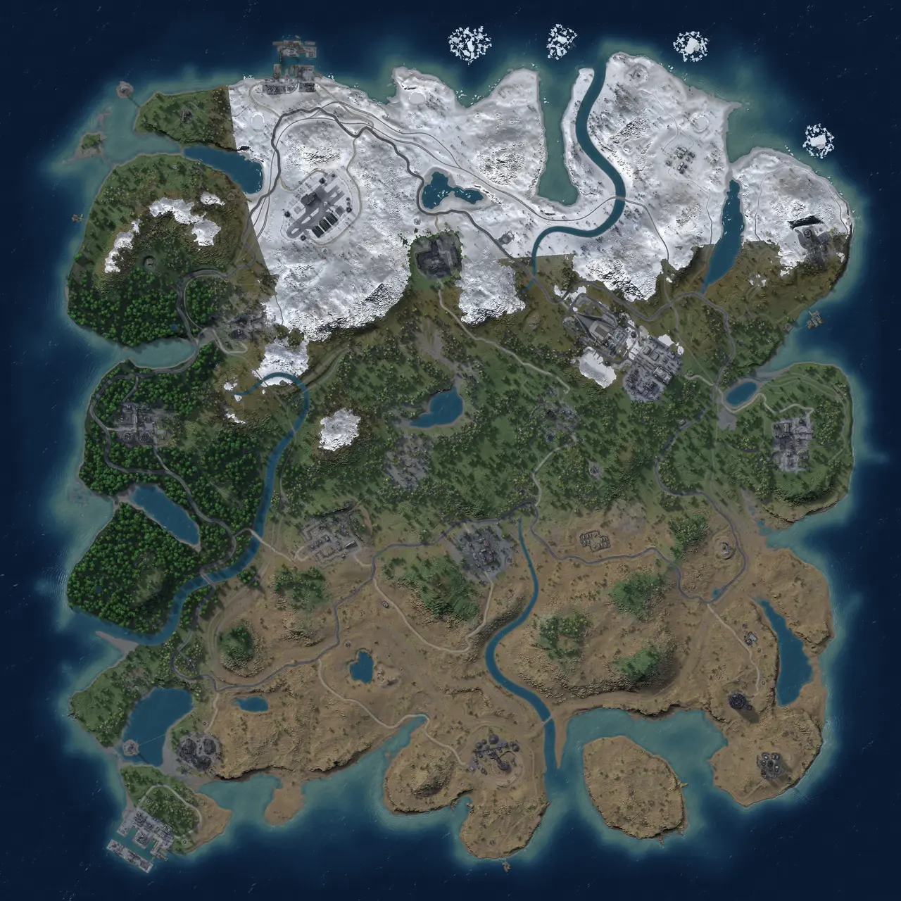 Rust Map: Custom Map