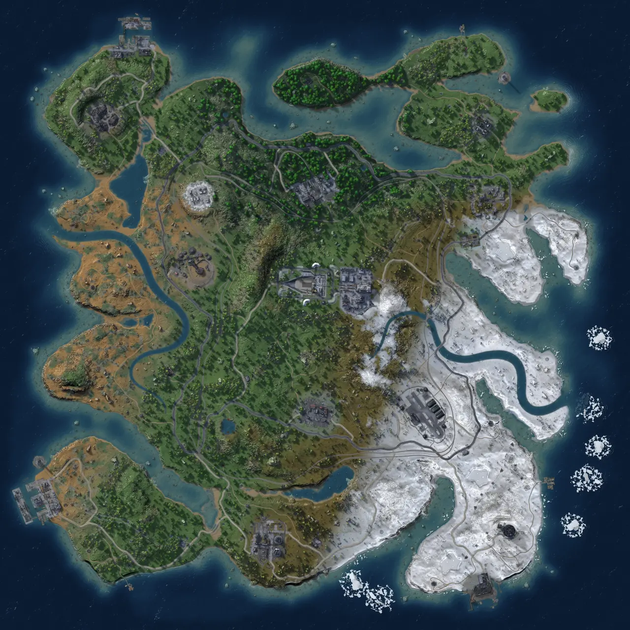 Rust Map: Custom Map