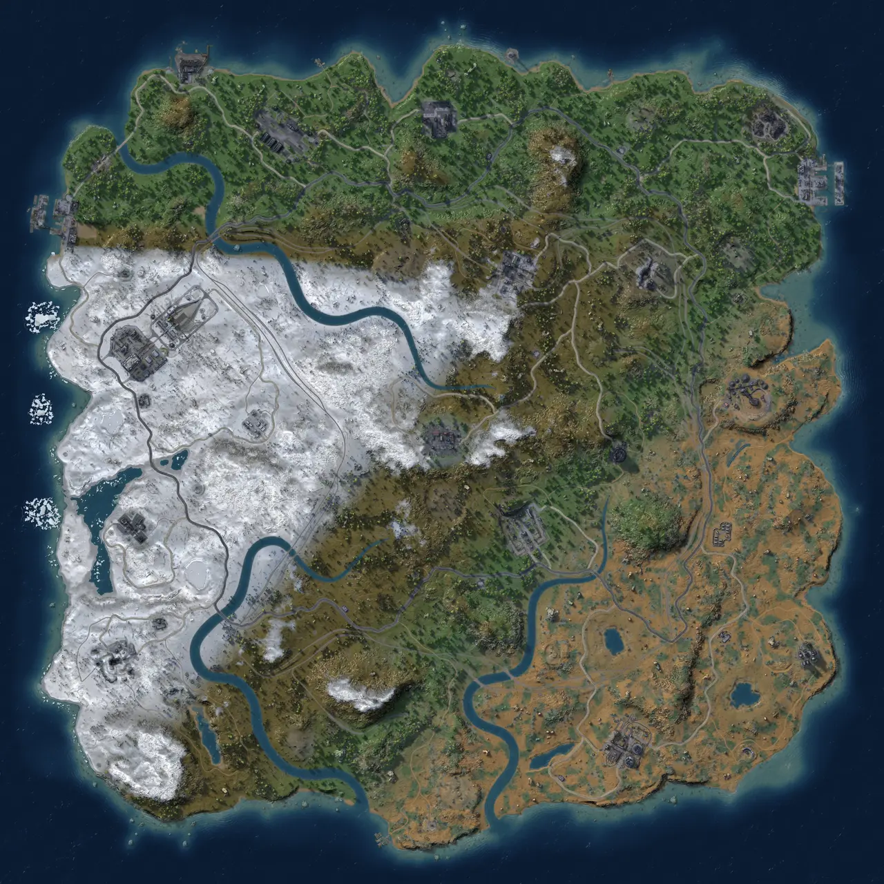 Rust Map: Custom Map