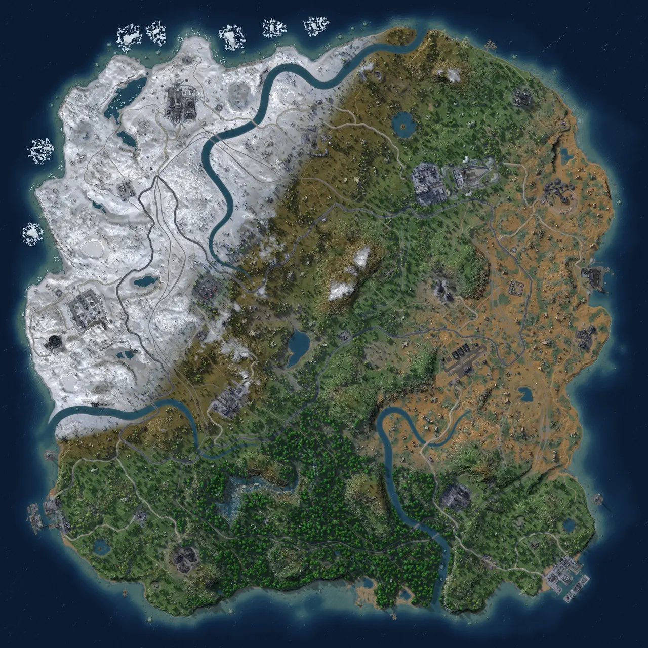 Rust Map: Custom Map