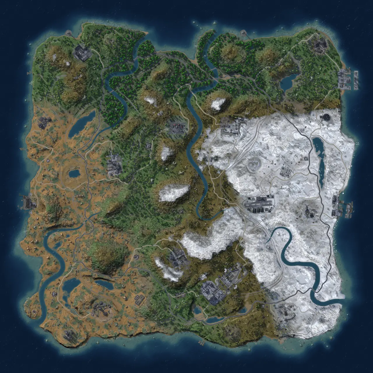 Rust Map: Custom Map