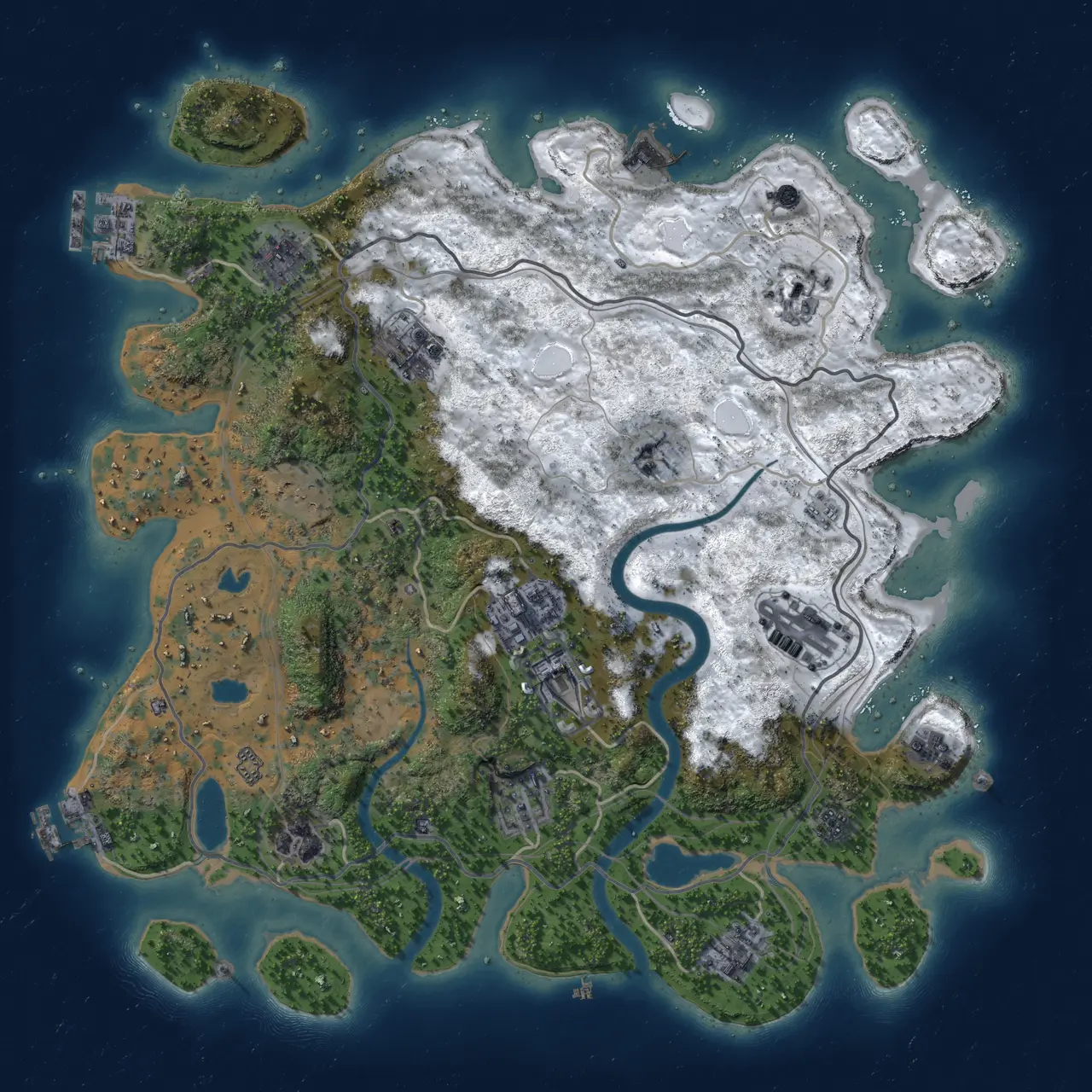 Rust Map: Custom Map