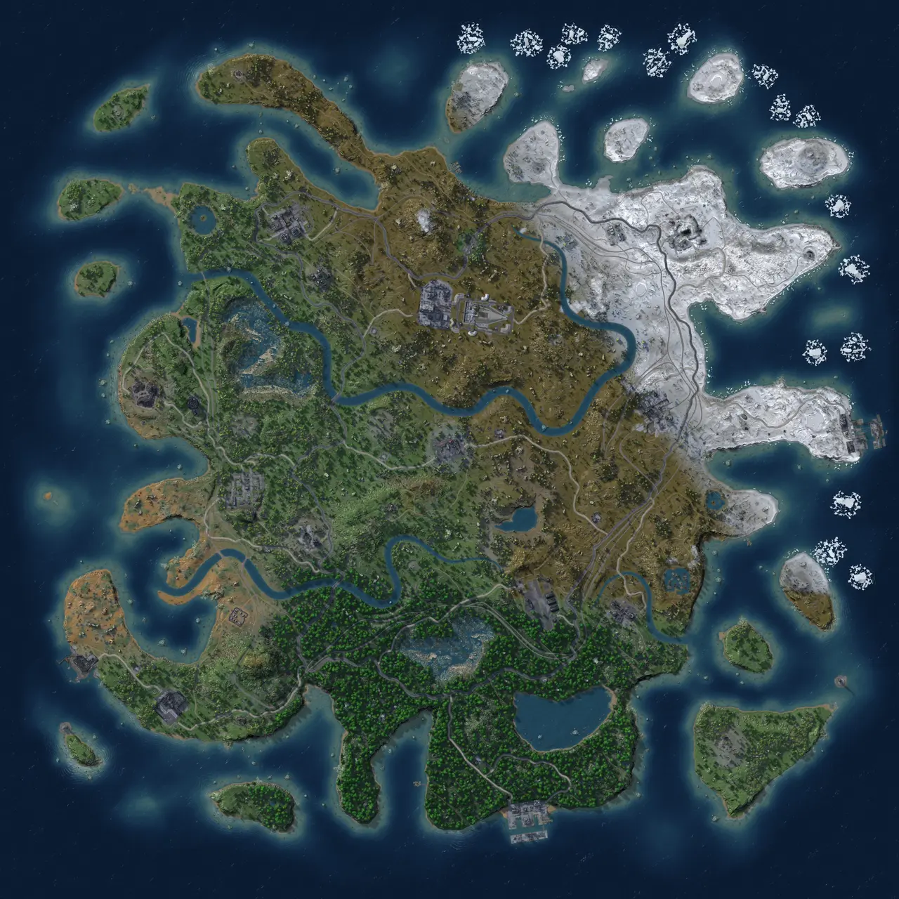Rust Map: Custom Map