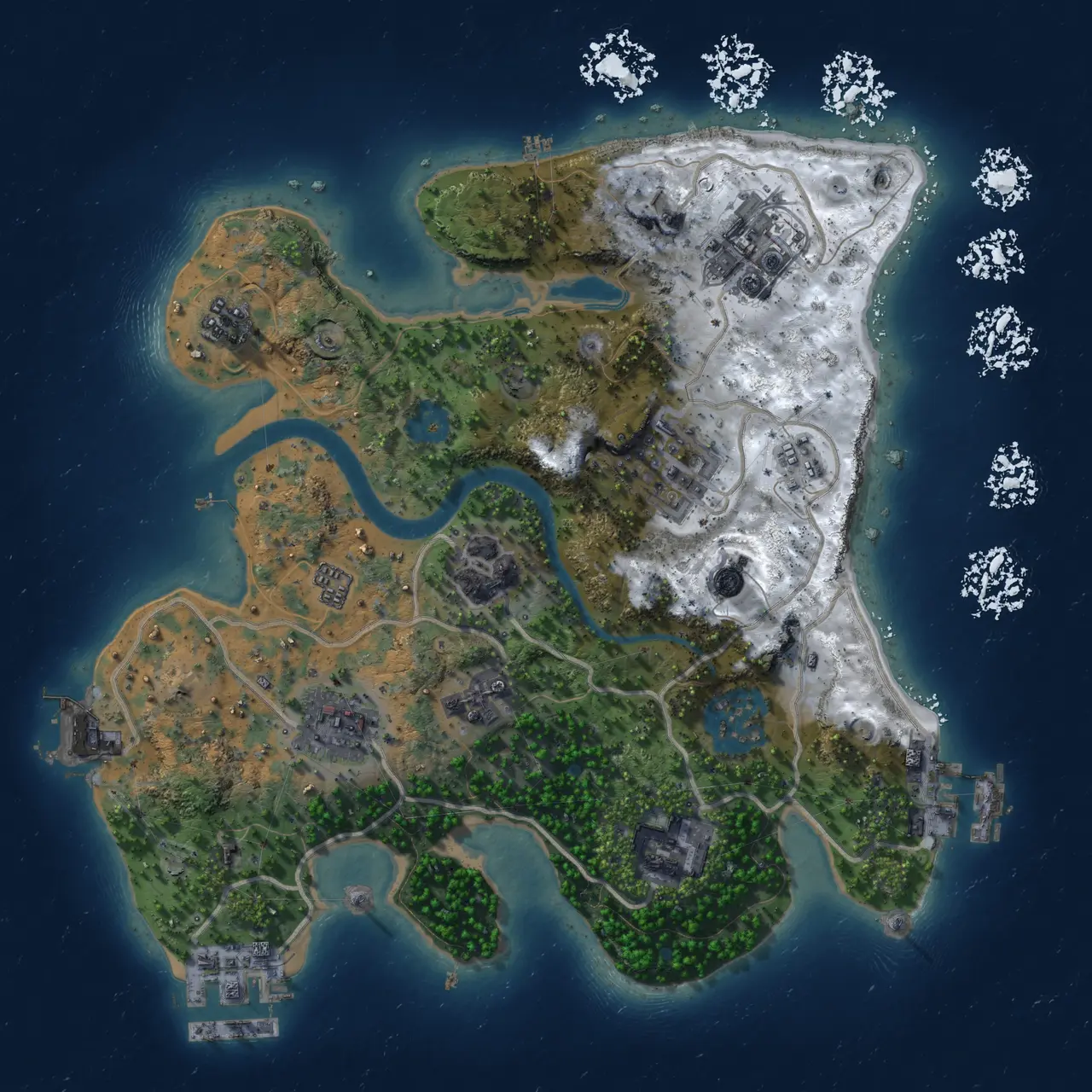 Rust Map: Custom Map
