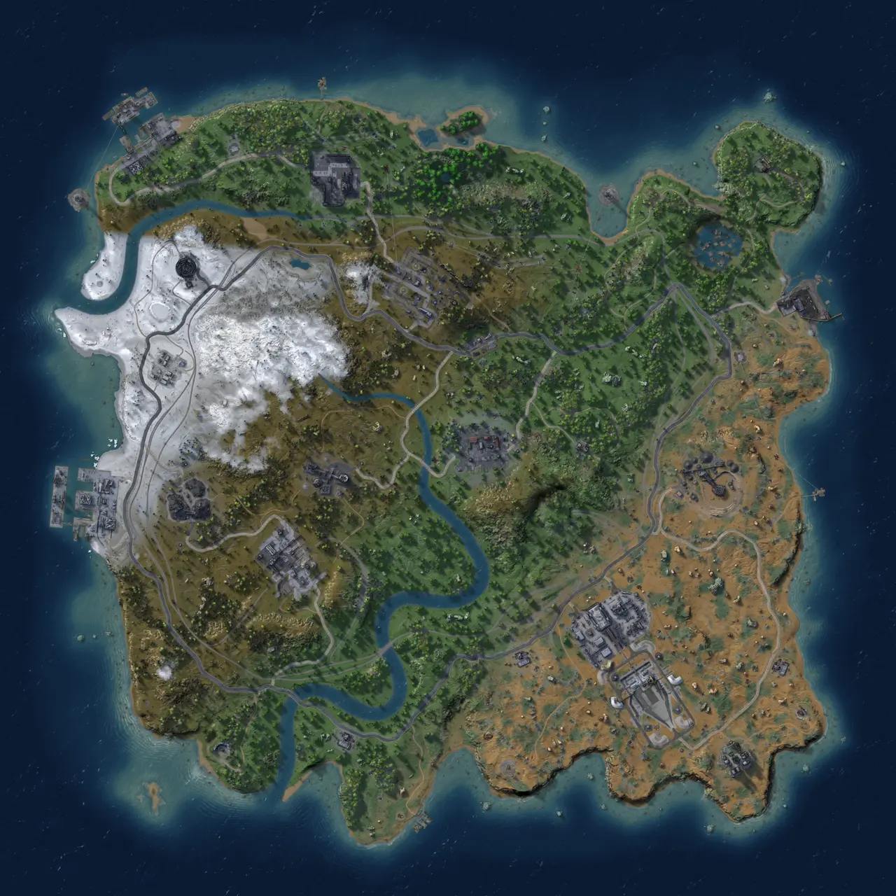 Rust Map: Custom Map