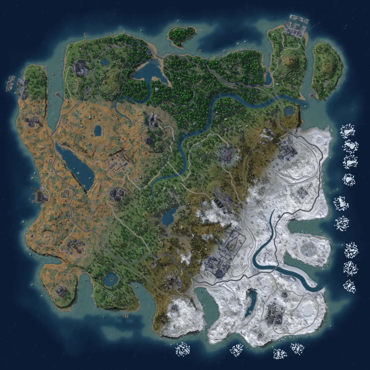 Rust Map: Custom Map