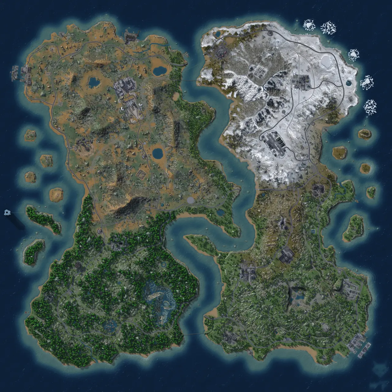 Rust Map: Custom Map