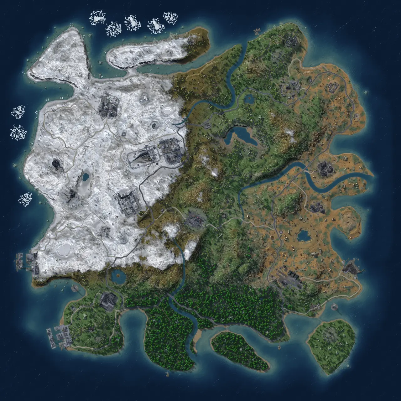 Rust Map: Custom Map
