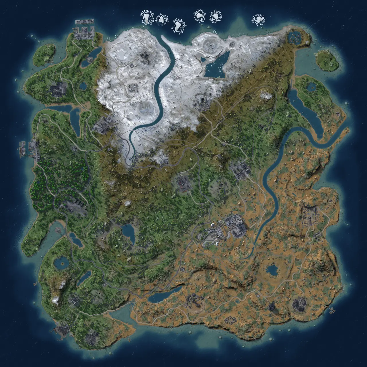 Rust Map: Custom Map