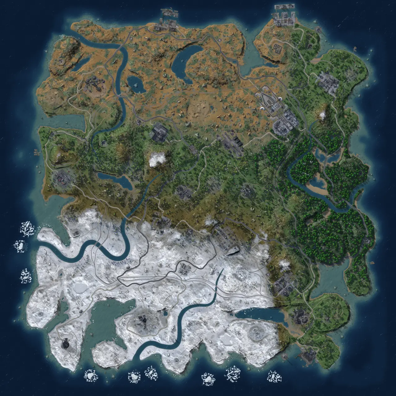 Rust Map: Custom Map