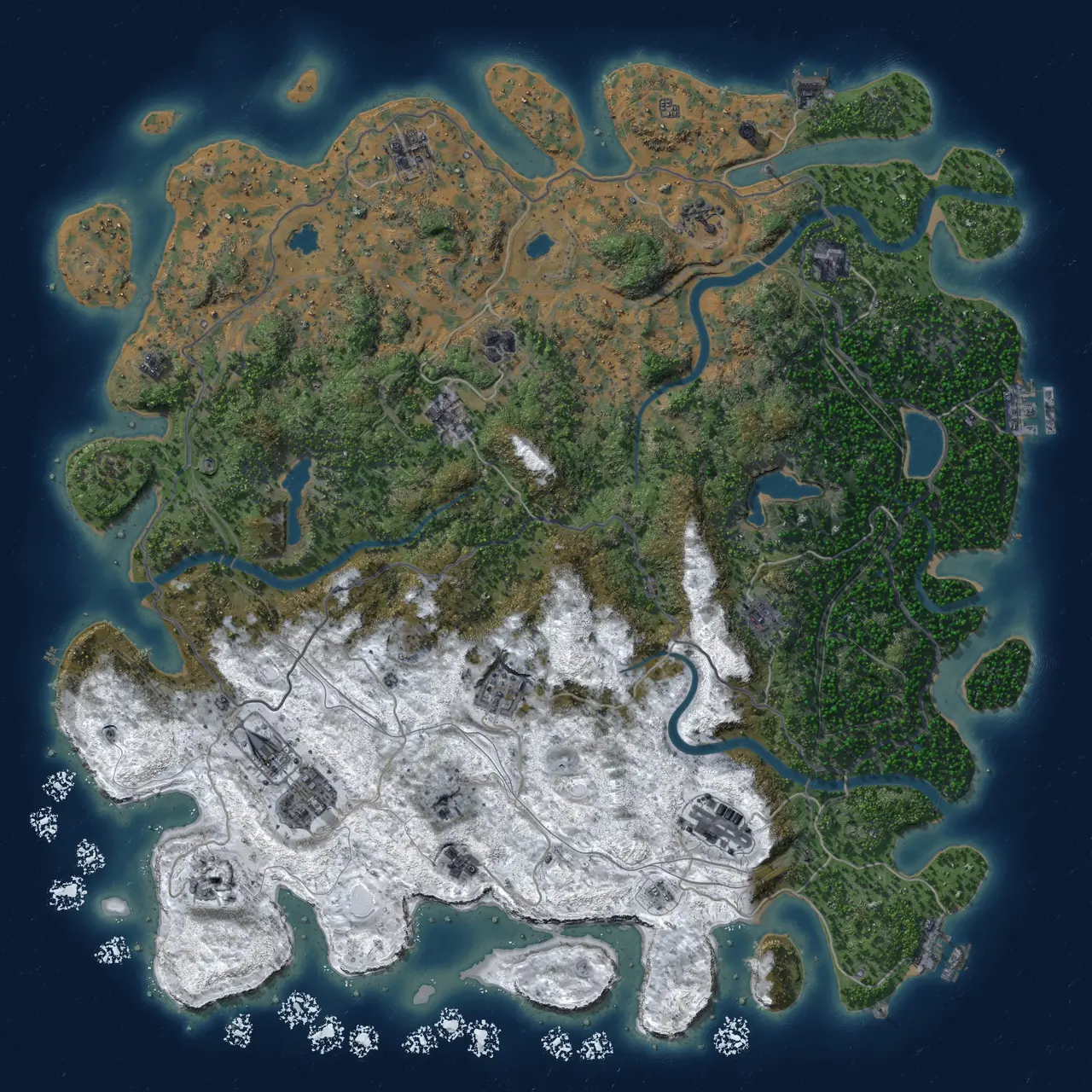 Rust Map: Custom Map