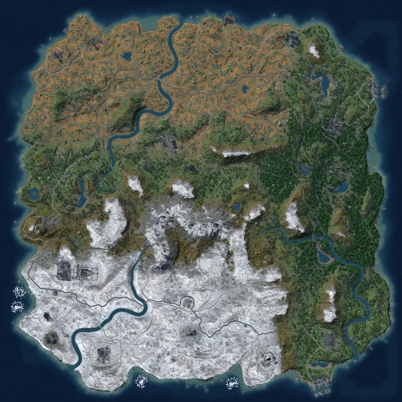 Rust Map: Custom Map