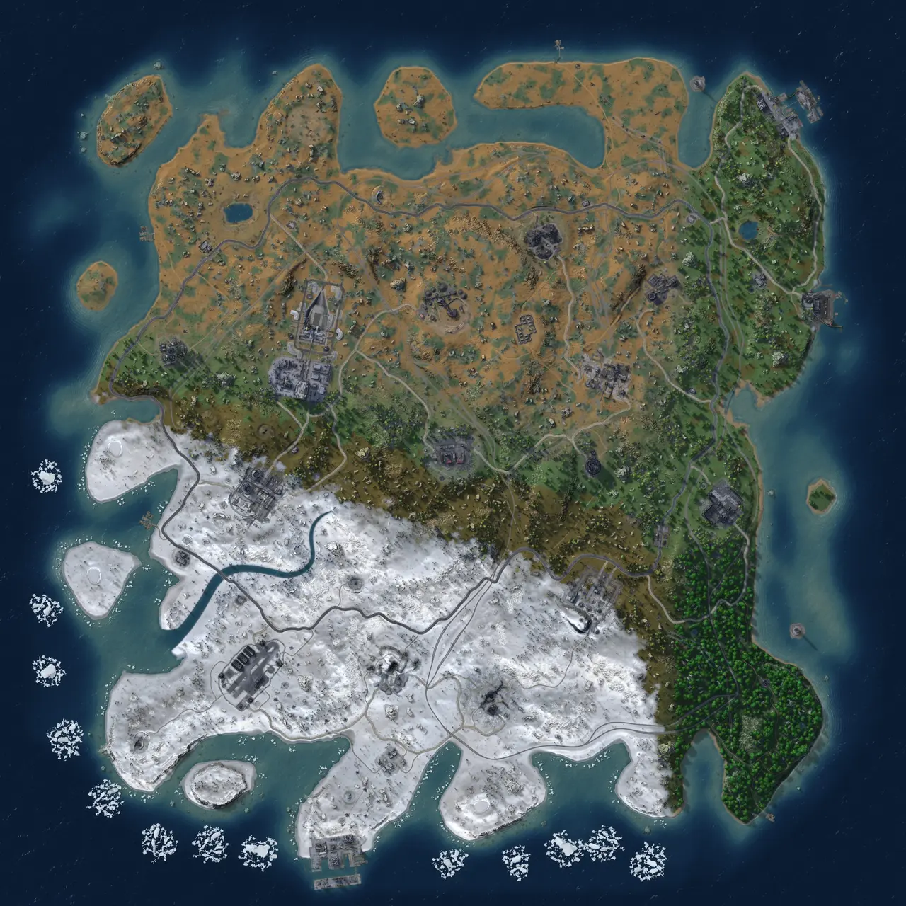 Rust Map: Custom Map