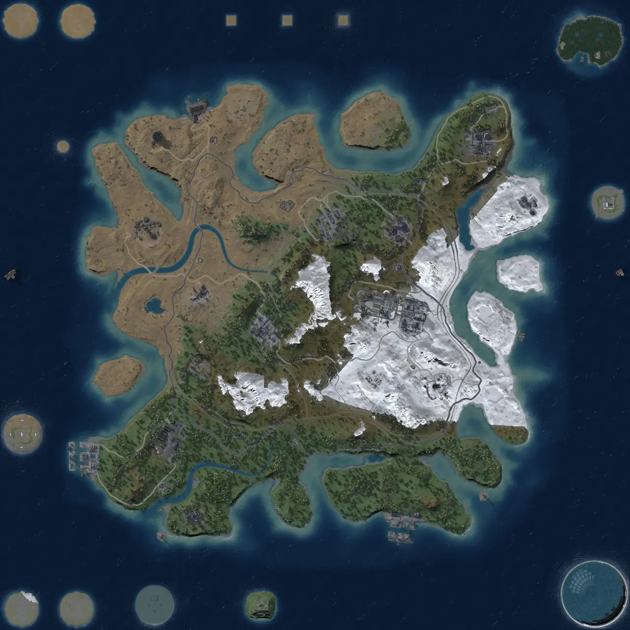 Rust Map: Custom Map