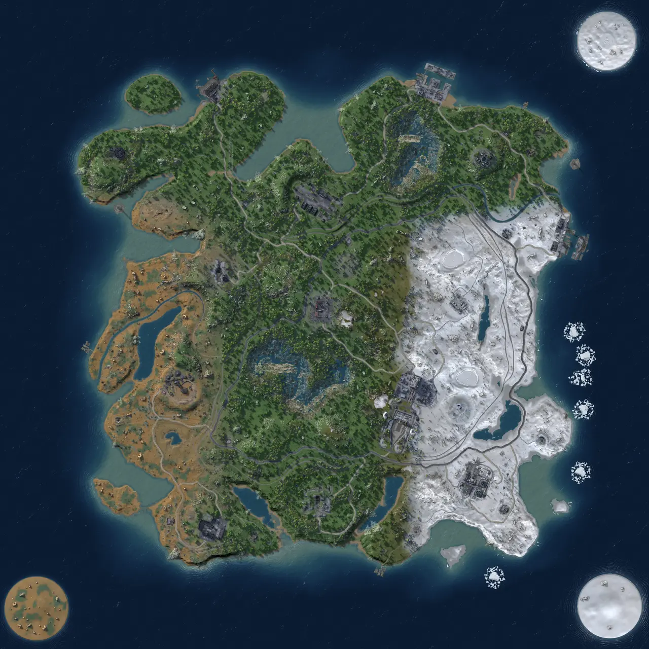 Rust Map: Custom Map