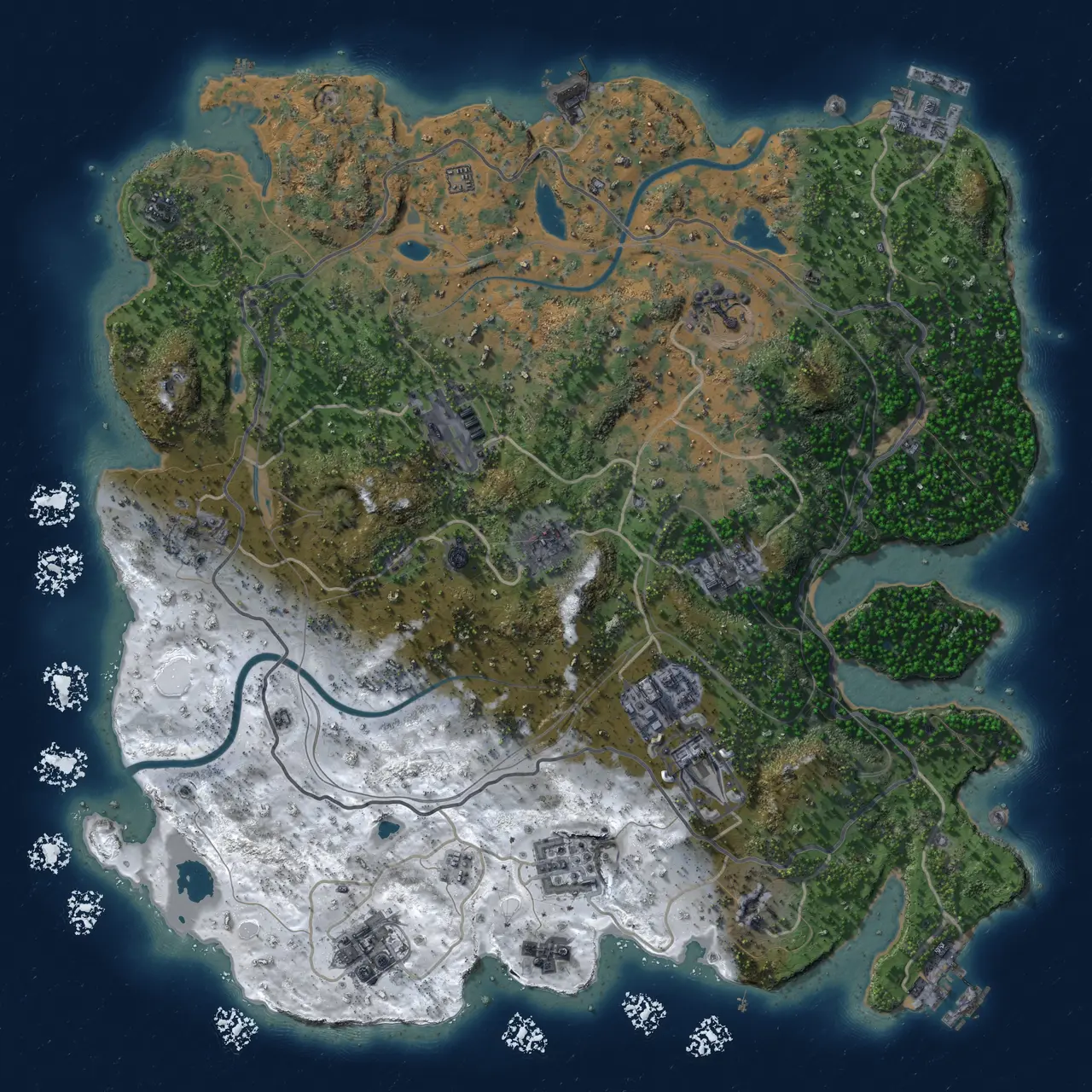Rust Map: Custom Map