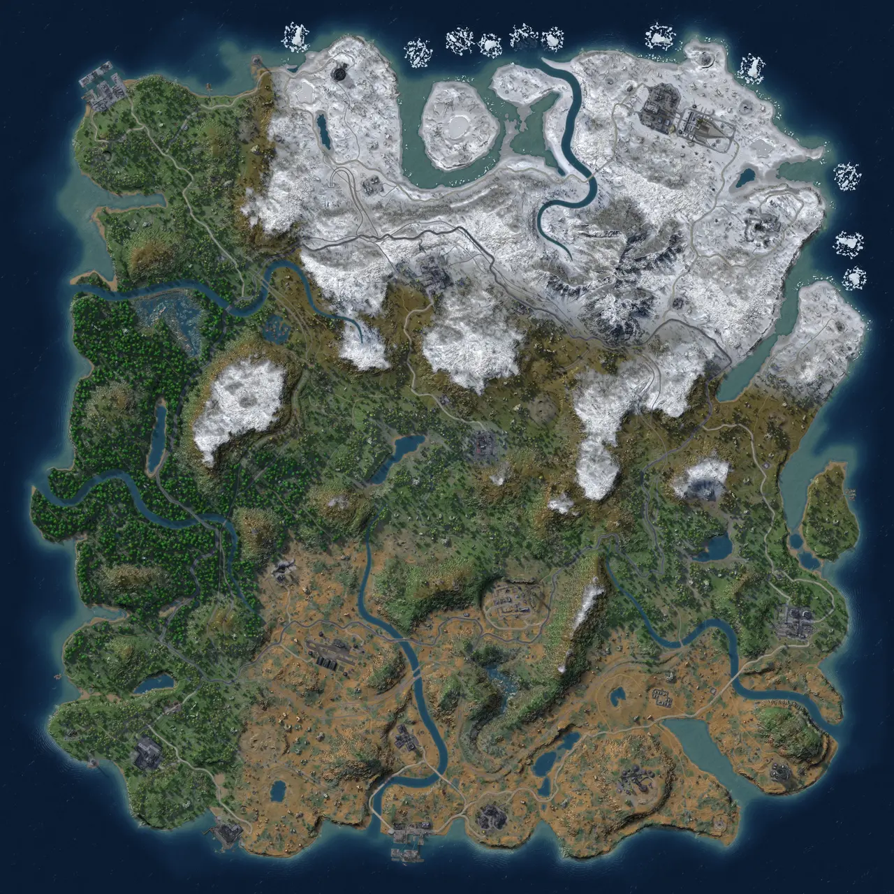 Rust Map: Custom Map