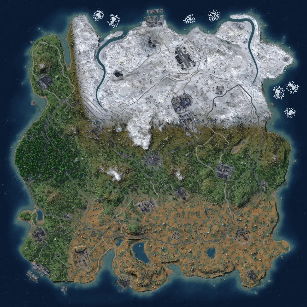 Rust Map: Custom Map