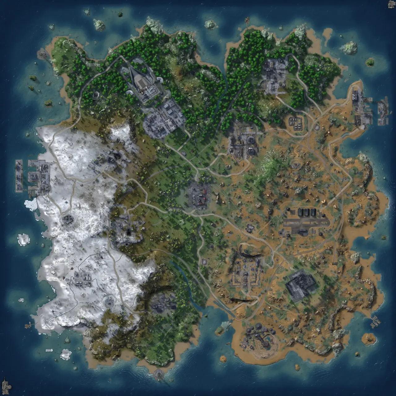 Rust Map: Custom Map