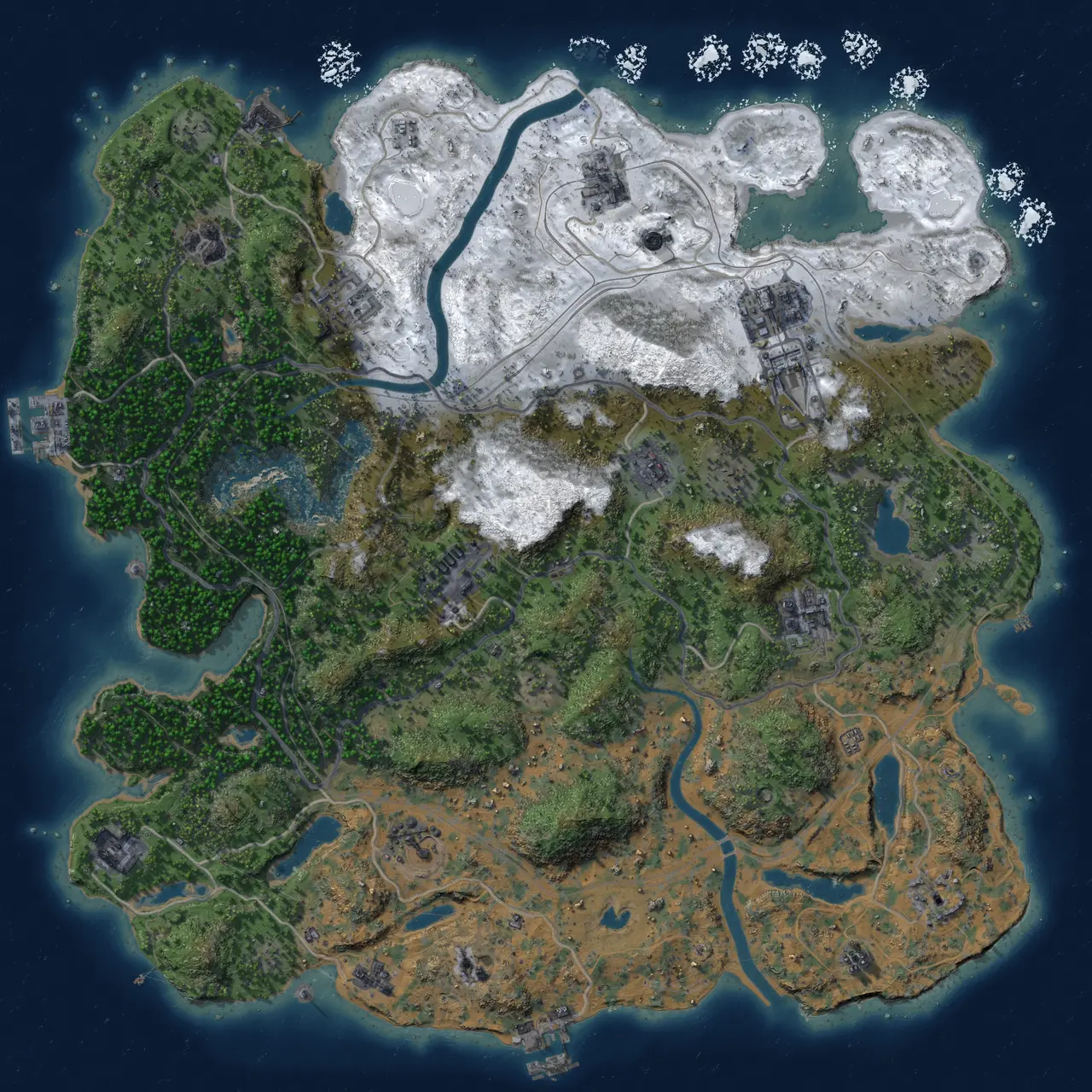 Rust Map: Custom Map