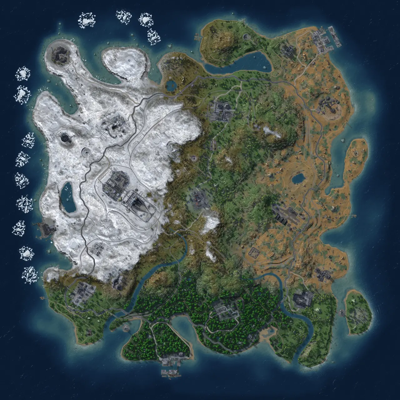 Rust Map: Custom Map
