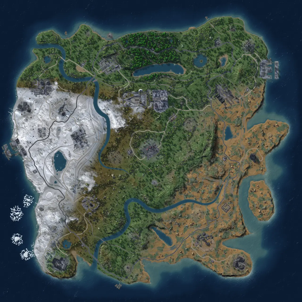 Rust Map: Custom Map