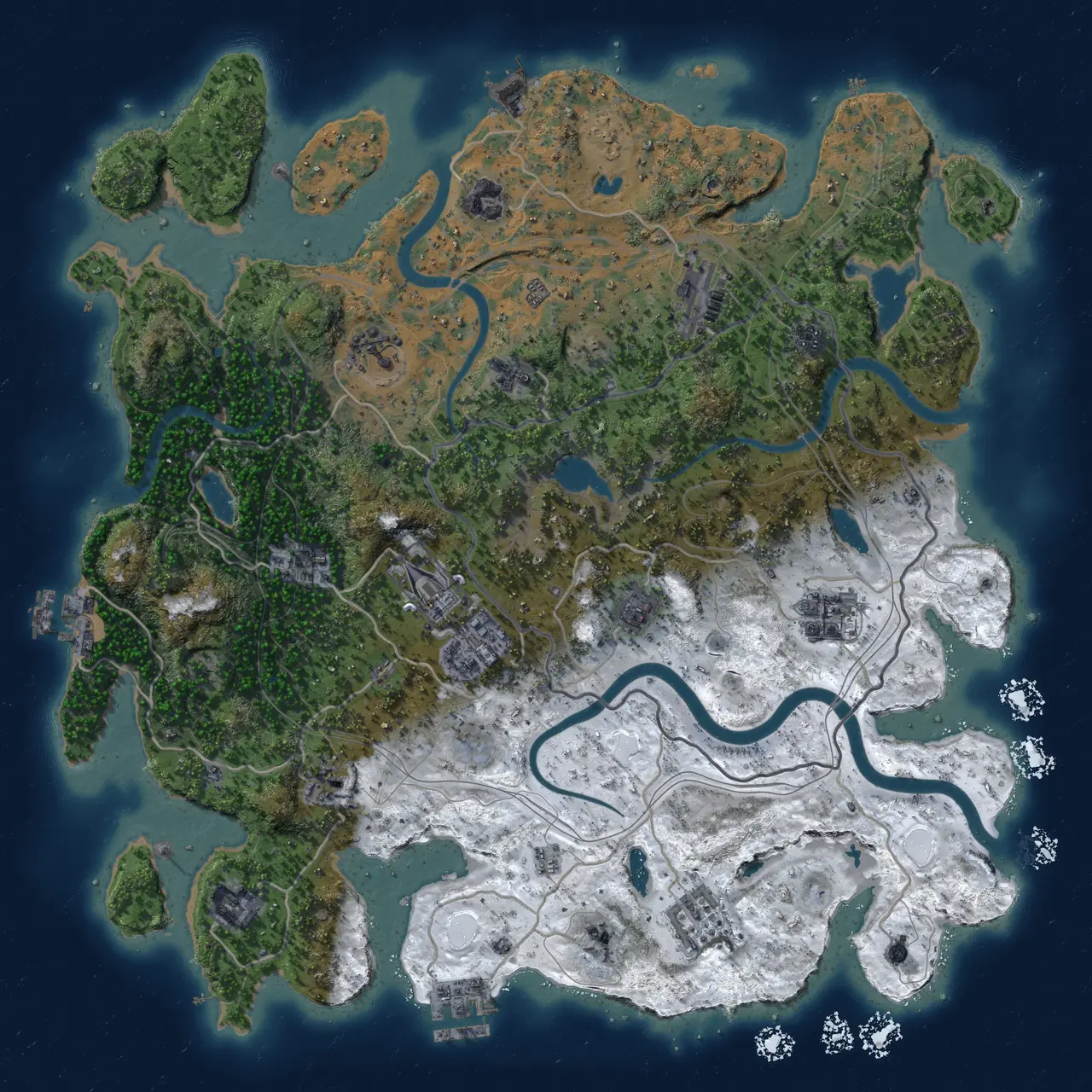 Rust Map: Custom Map