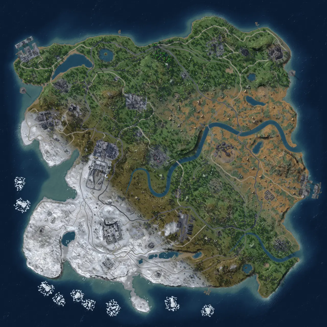 Rust Map: Custom Map