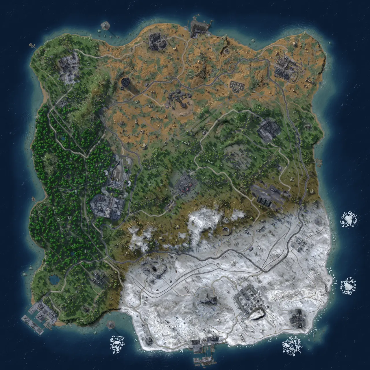 Rust Map: Custom Map