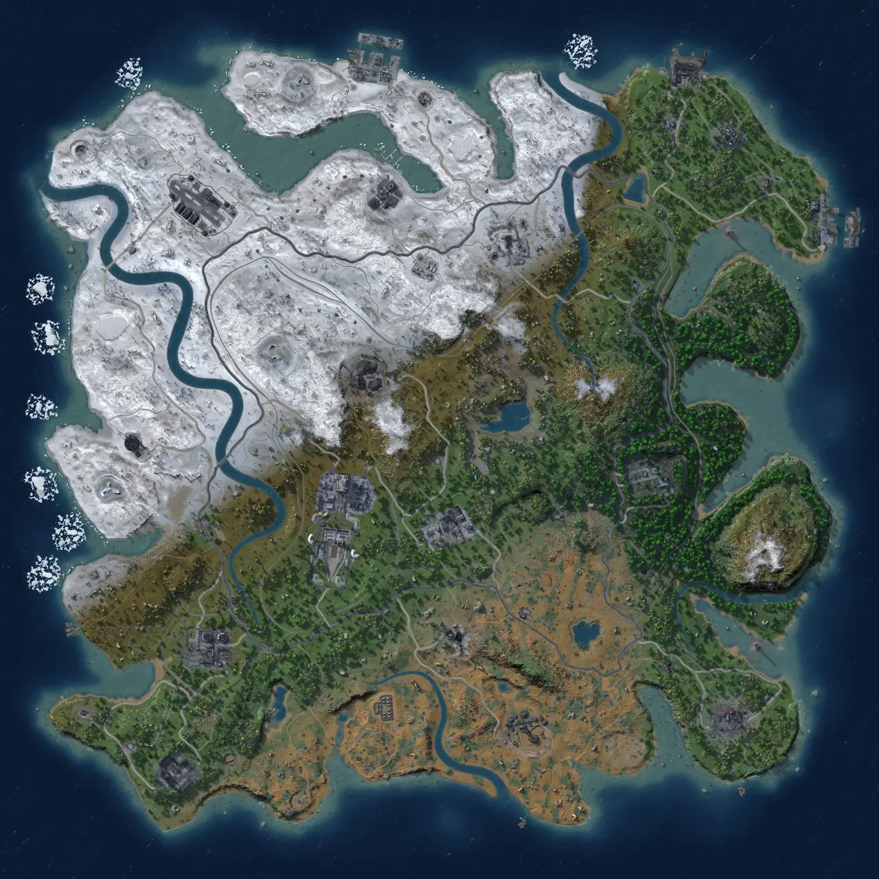 Rust Map: Custom Map