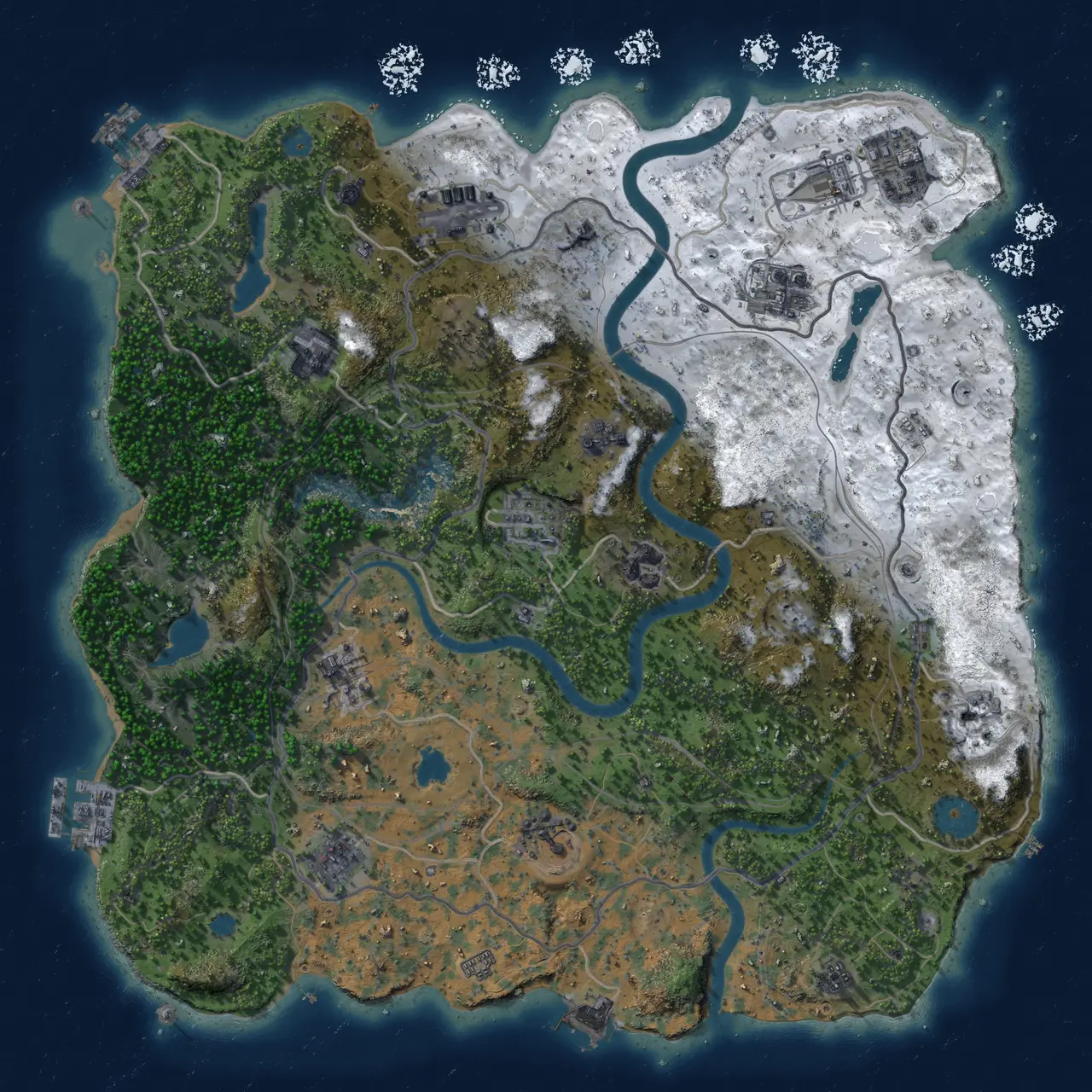 Rust Map: Custom Map