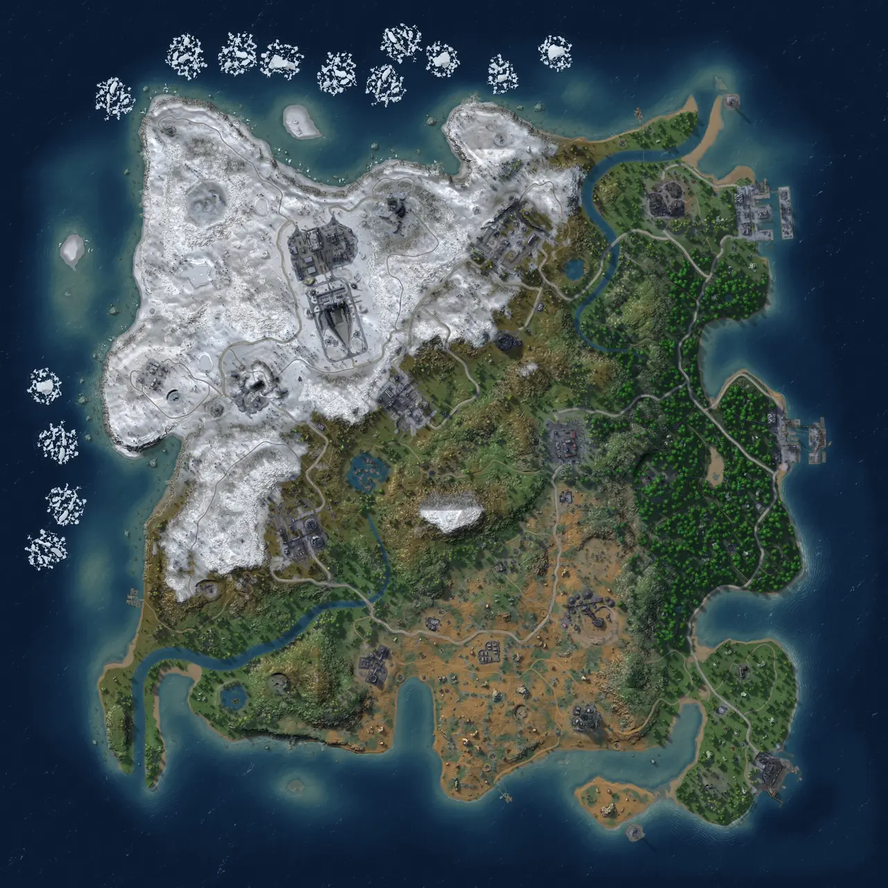 Custom Map :: Rust Map :: Just-Wiped