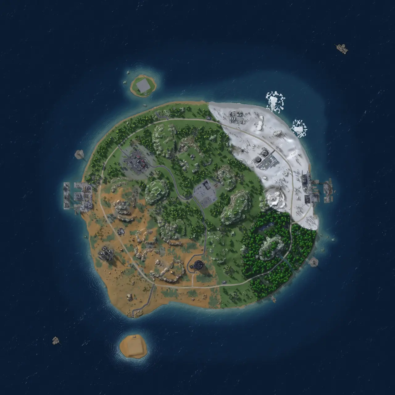 Rust Map: Custom Map