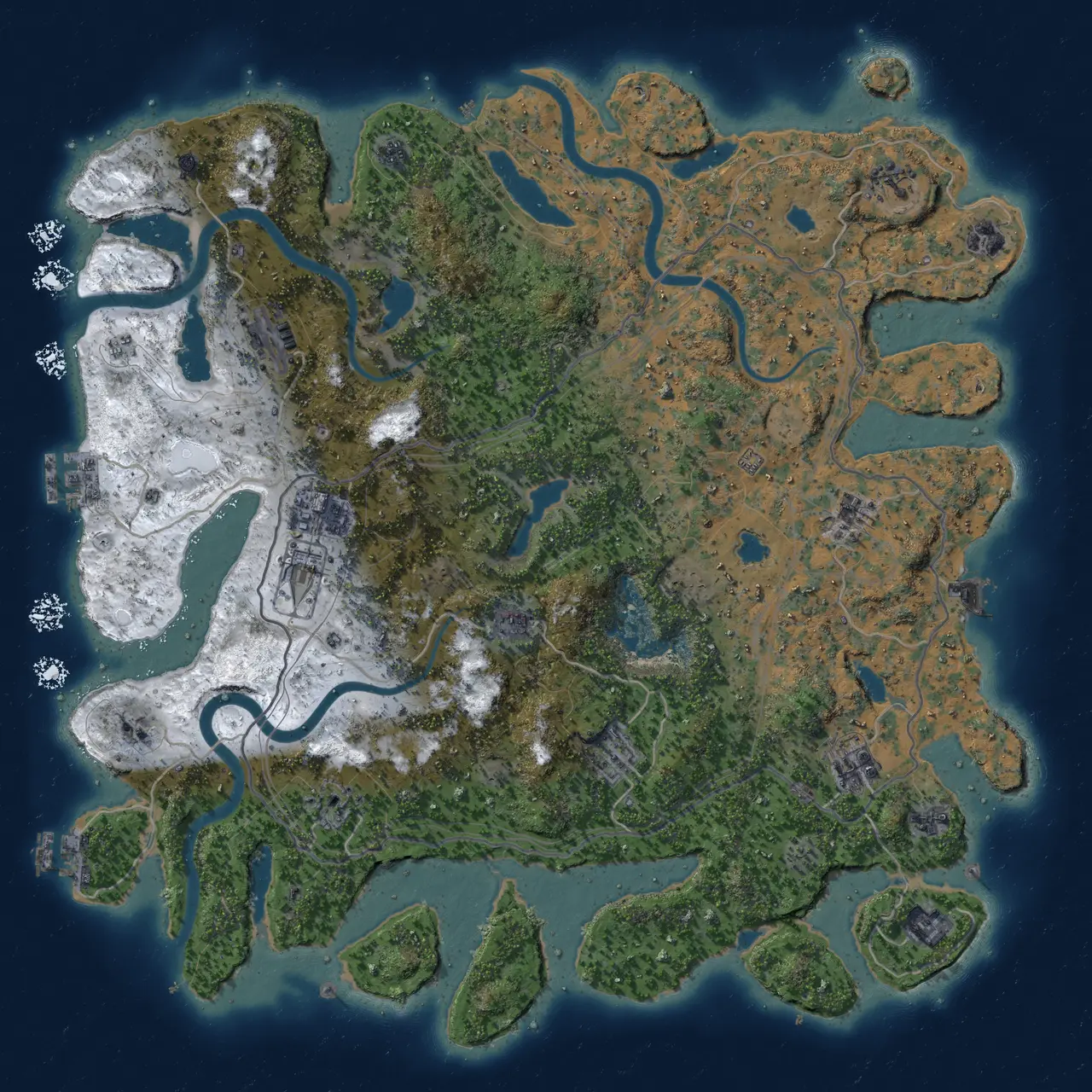 Rust Map: Custom Map