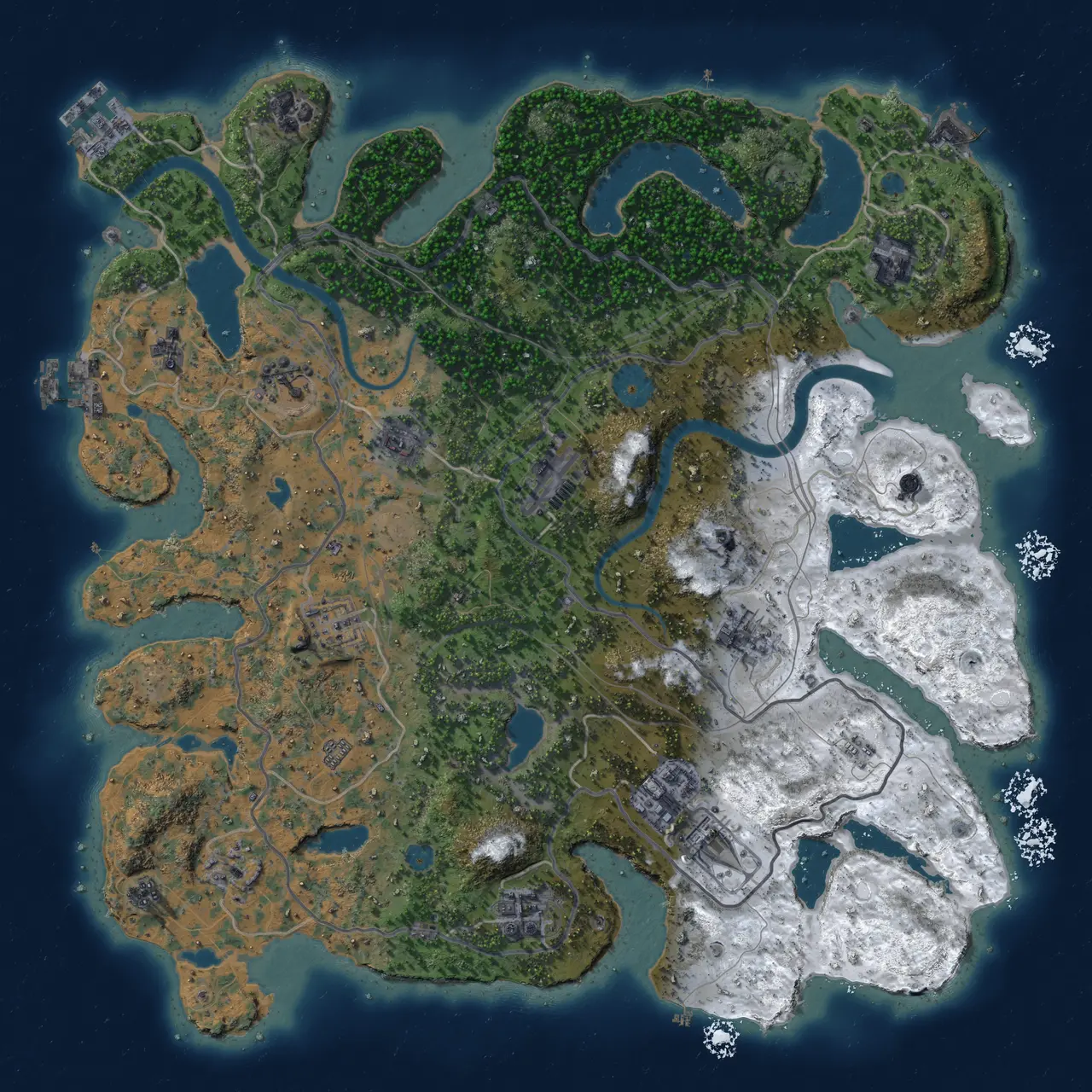 Rust Map: Custom Map