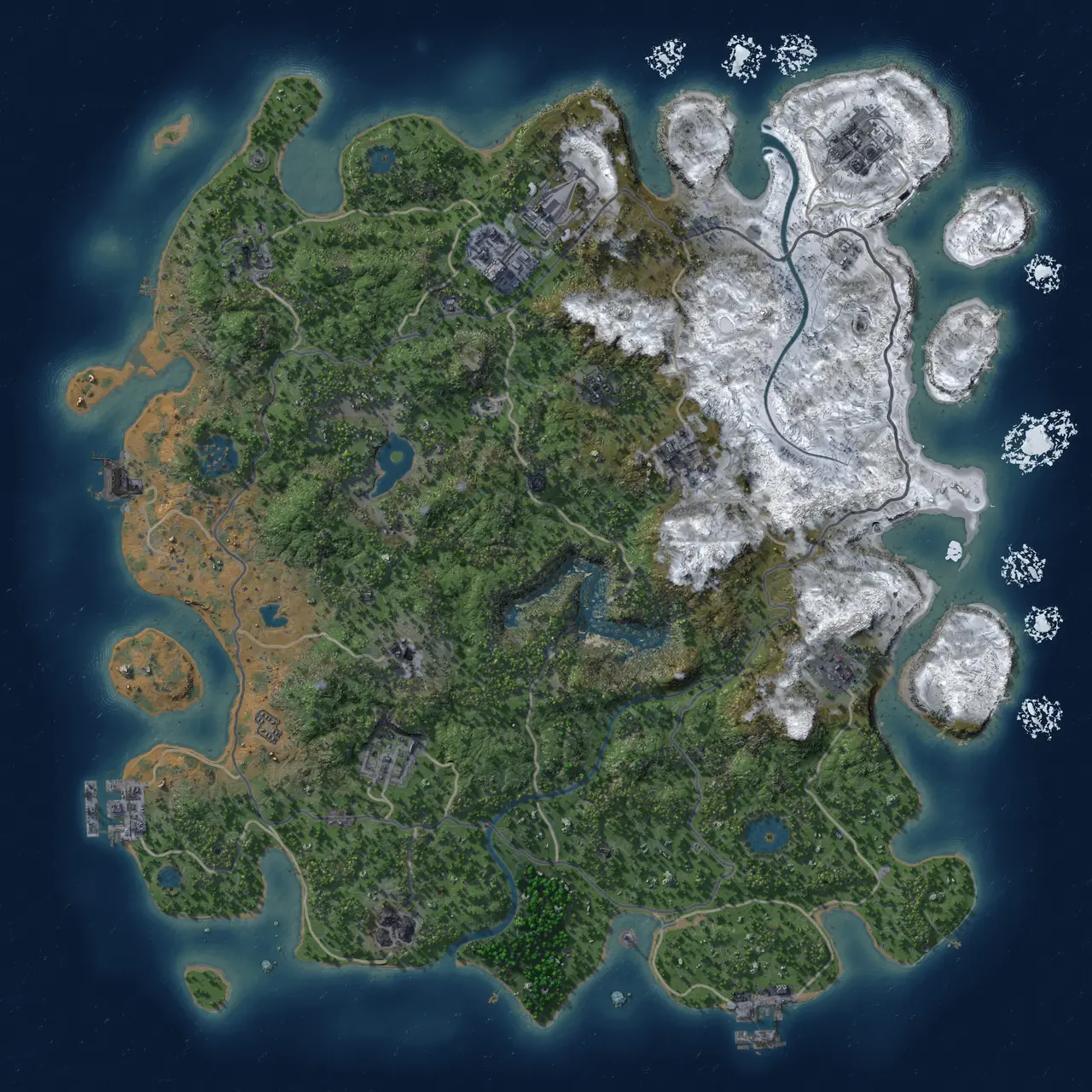 Rust Map: Custom Map