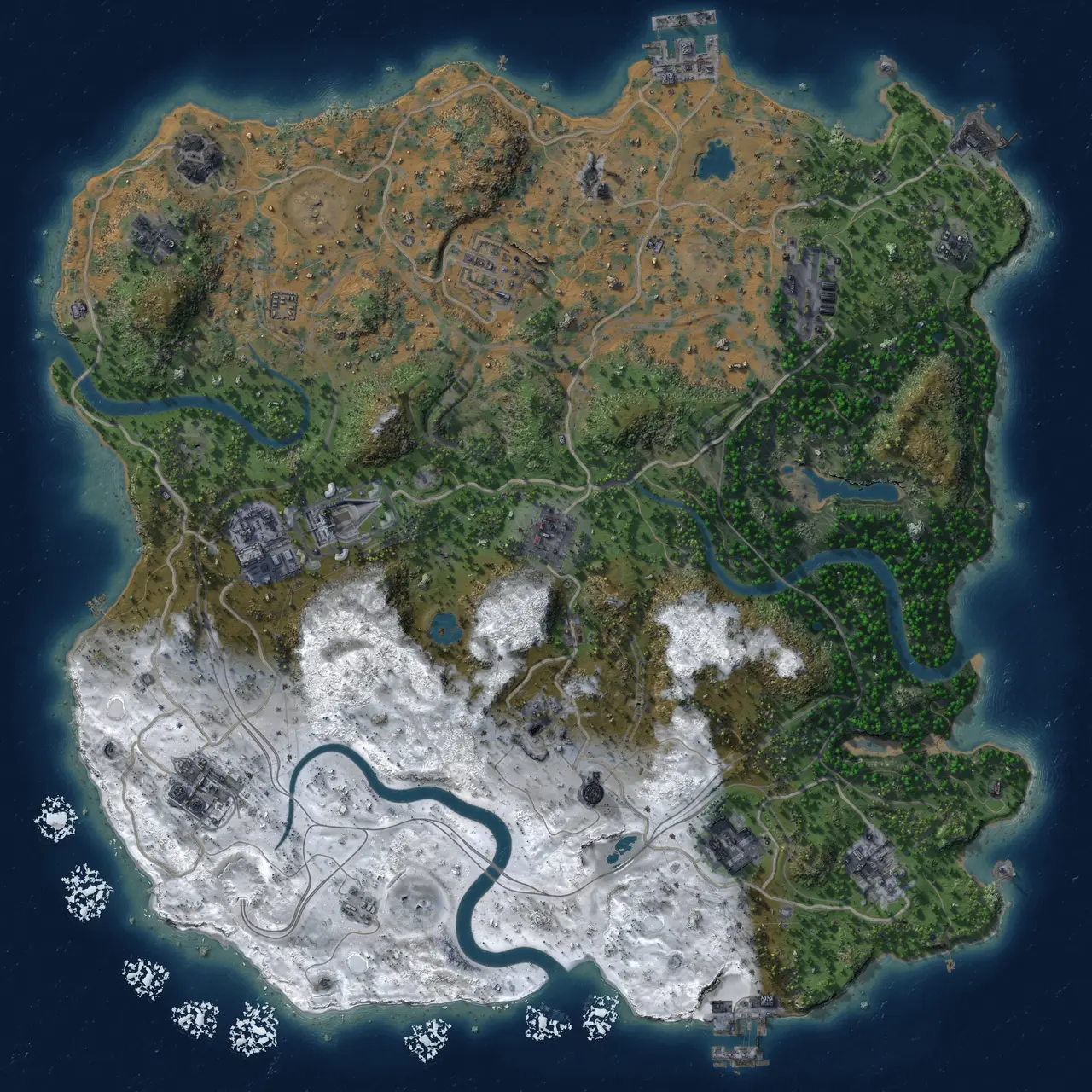 Rust Map: Custom Map