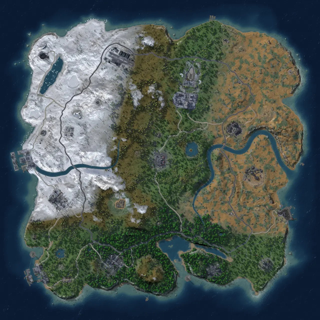 Rust Map: Custom Map