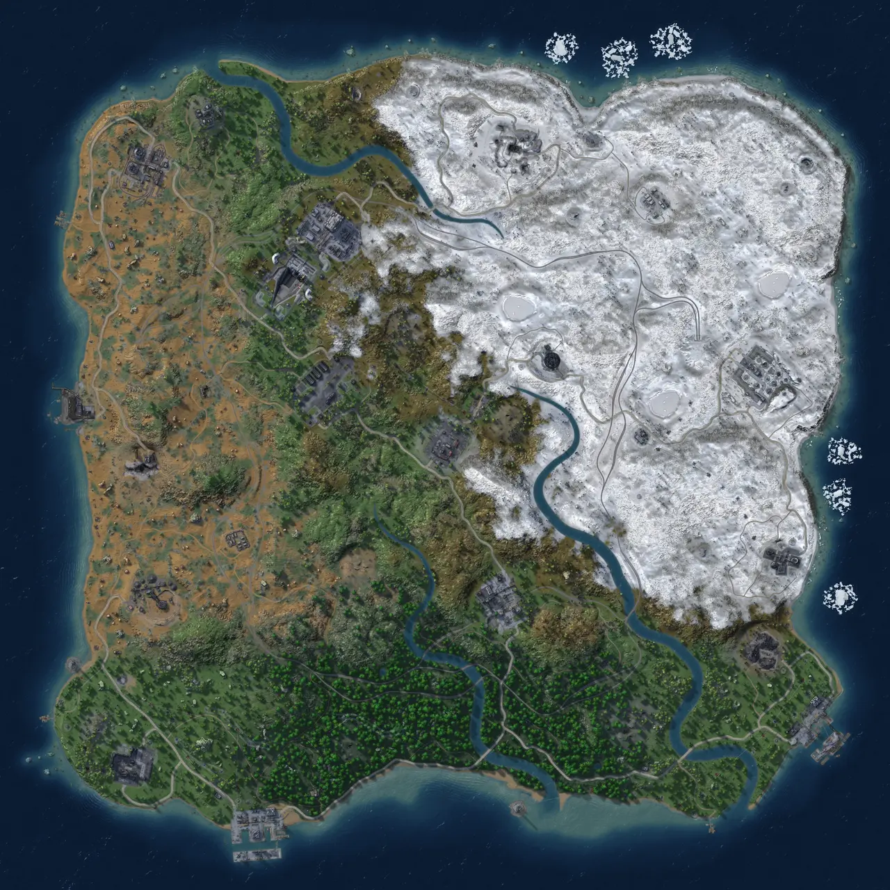Rust Map: Custom Map